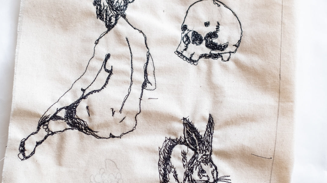 free motion sewing machine embroidery