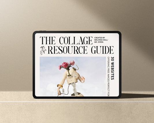Collage Image Resource Guide | 30 Websites + Copyright Tips